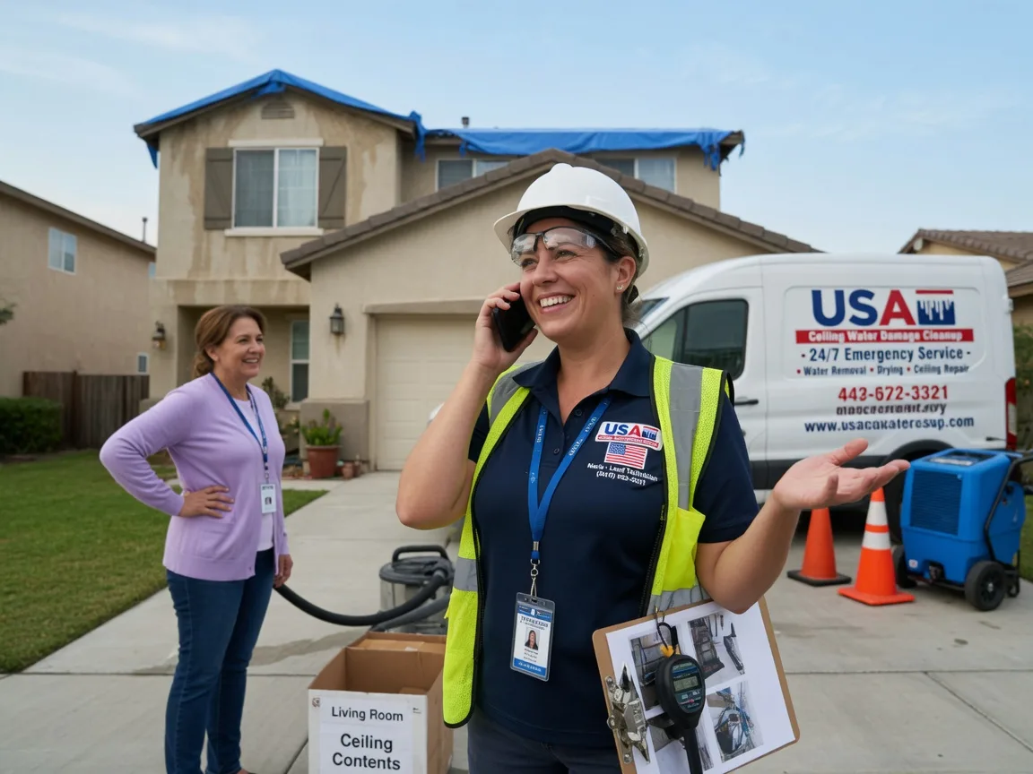 Ceiling Water Damage Restoration Martinton, IL FAQs